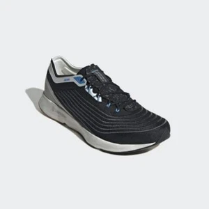 Adidas Originals Men's Adizero x Parley Running Sneakers HQ6594 Black/Gray/Blue - Picture 1 of 10