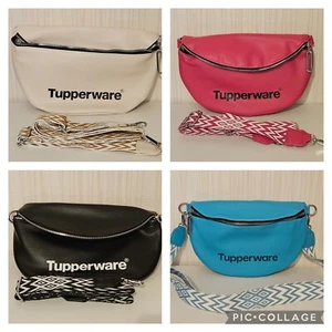 Fanny Pack Women's Waist Bag with Strap Crossbag with Tupperware Logo - Picture 1 of 14