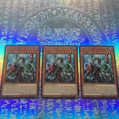 YuGiOh!: 3x Odd-Eyes Wizard Dragon (LED6-EN046) Rare "1st Edition" -M- - Image 1 of 4