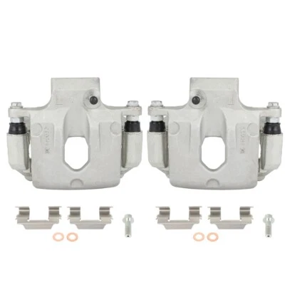 Rear Left Right Brake Calipers With Bracket Pair For 2013-2019 Cadillac XTS Foto 1 de 4