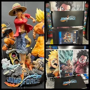 2019 PS4 Jump Force Collector's Edition Diorama, Art Boards, Spiel, Steelbook CIB - Bild 1 von 15
