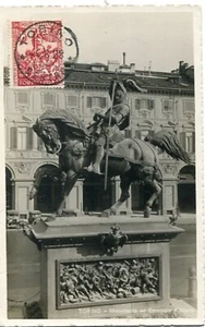 POSTAL DE ITALIA DE COLECCIÓN - EMMANUEL PHILIBERT - CON SELLO SCOTT #205 EN EL FRENTE - Imagen 1 de 2