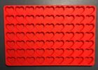 Silicone - Casting Mold - A Mat Full of Mini Hearts (63 Small Hearts)