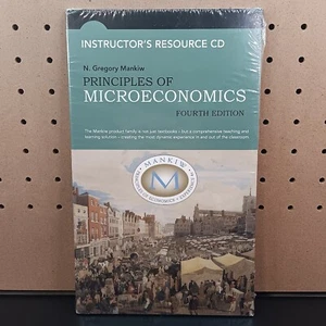 Instructors Resource Examview CD-ROM Principles Of Microeconomics Mankiw 4E New - Picture 1 of 24