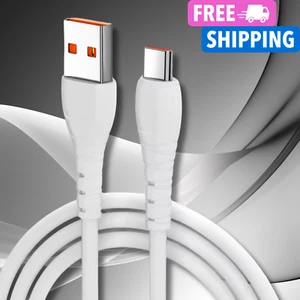 Type A to Type C Cable PD 60W Fast Charger Long USB Lead 1M 2M -Samsung & iphone - Picture 1 of 24