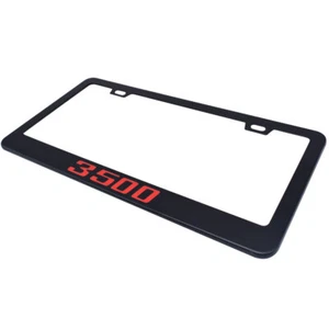 For Ram 3500 Cab Pickup Accessory Red Metal License Plate Tag Frame Cover - Bild 1 von 9