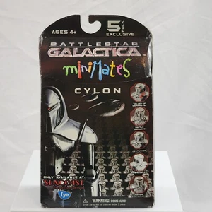 Battlestar Galactica Minimates Cylon Minifigure 5 Pack Suncoast Exclusive New - Picture 1 of 7