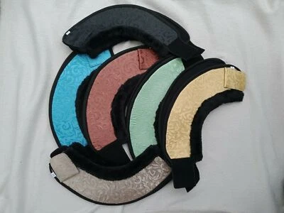 Hufglocken Sprungglocken barock floral in kupfer Gr. WB - Bild 1 von 2