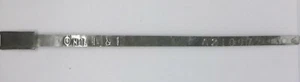 Vintage Ontario Department of Game and Fisheries L&F License Tag...Free Ship! - Picture 1 of 1