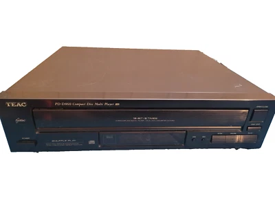 Teac PD-D860 5-Disc Compact Disc Multiplayer CD  Fully Serviced - Image 1 of 4