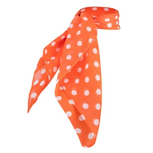 Women Sheer Chiffon Neck Scarf 20 inch and 23 inch Vintage Style Accessory 50's - Picture 1 of 29