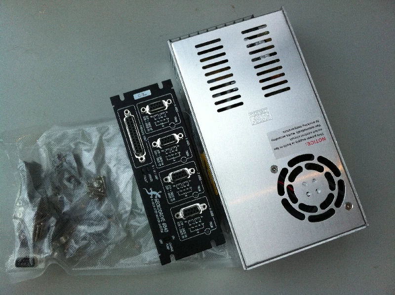 Gecko G540 drive CNC Stepper Driver And 48v 10amp Power Supply 110v or 220v - Image 1 of 1