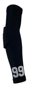 Custom Pick Your Number Letters Elbow Pad Sports Arm Sleeve Wristband Arm Band - Picture 1 of 42