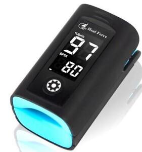 Heal Force Prince 100A LED Fingertip Pulse Oximeter With Auto Power On