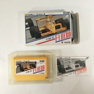 Nakajima Satoru F-1 Hero CIB ~ Complete in Box (Nintendo Famicom FC, 1988) Japan - Foto 1 di 23