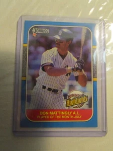 1987 Donruss Highlights Don Mattingly #23 Yankees! - Picture 1 of 1