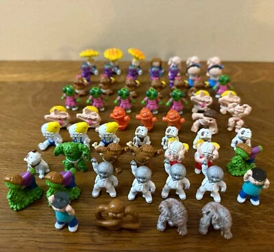 2013 TOPPS Garbage Pail Kids 60 Painted Minikins Figures 60 Stickers 3 Wrappers - Image 1 of 4