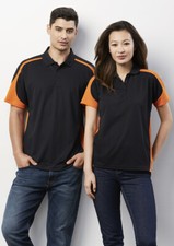 Biz Collection Ladies Talon Casual Sports Team Polo Contrast Sleeve / Side Panel