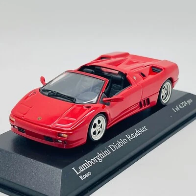 MINICHAMPS 400103580 LAMBORGHINI Diablo Roadster 1994 Red 1.43 - Photo 1/4