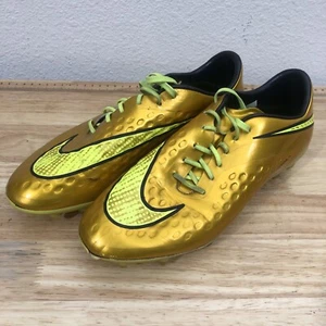 Nike Hypervenom Phelon Neymar Cleats Mens 7 Gold Soccer Shoes 2014 677585-907 - Picture 1 of 19