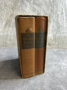 1937 The Dialogues of Plato 2 Volumes Slipcase B Jowett Random House - Picture 1 of 4