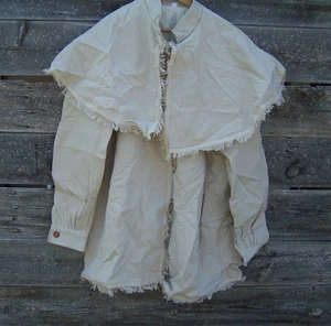 Revolutionary War Civilian Militia Canvas Frock Coat 54 - Picture 1 of 2