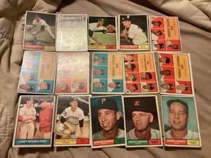 Lot (229) 1961 TOPPS BASEBALL CARD STARTER SET - No Duplicates - EX - (4-509) - Picture 1 of 5