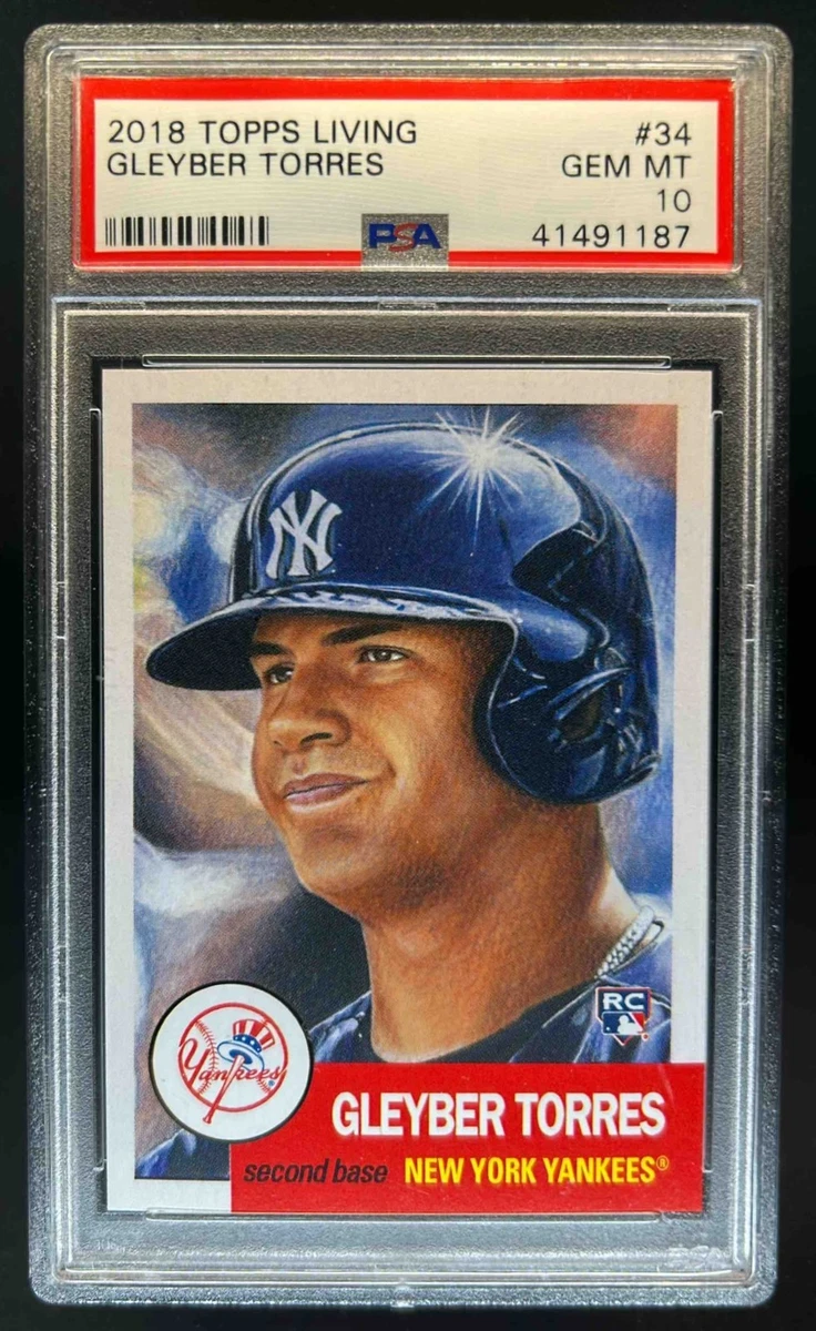 Gleyber Torres Professional Sports Authenticator (PSA) Baseball