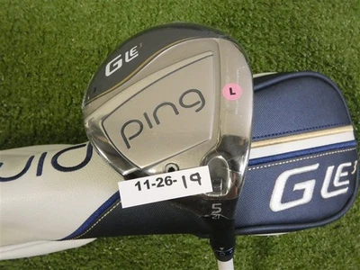 PING G Le3 21* Mujer 5 Madera ULT250 Ultra Lite Damas Grafito con Cubierta Nuevo Foto 1 de 4