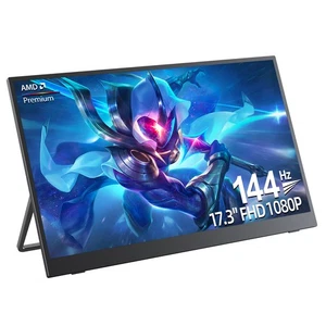 UPERFECT 144Hz Gaming Tragbarer Monitor 17,3" 1920x1080 IPS Tragbarer Monitor - Afbeelding 1 van 10