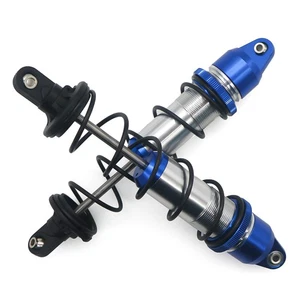 2x Alloy Front Shock Absorber 180mm Blue For RC Hobby 1-5 Arrma 8S Kraton - Picture 1 of 6