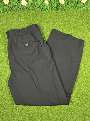 Vintage Brioni Men's Roman Style Wool Dress Pants Navy Blue Italy 34R - Image 1 of 4