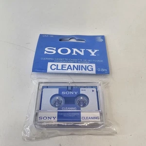 Sony Microcassette Cleaning Tape NEW CM-1K Head cleaning - Picture 1 of 6