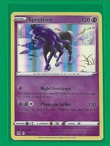 Pokémon TCG SWSH Lost Origin Spectrier #81/196 Holo Rare - Picture 1 of 2