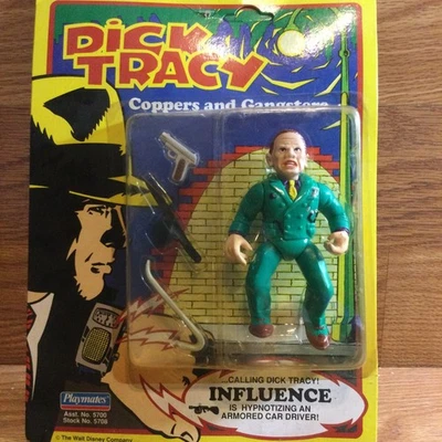 Figura Dick Tracy Coppers And Gangsters INFLUENCE (Sellada) 1990 Playmates Foto 1 de 4