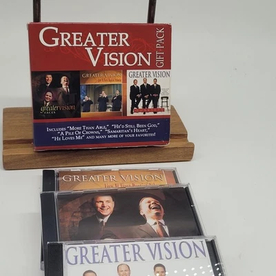 Rare Xian Greater Vision: Faces, Live At First Baptist Atlanta Quartets 3x CD - Image 1 of 2
