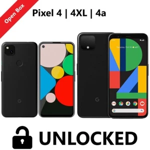 Google Pixel 4 | 4 XL | 4a - 64GB | 128GB - (Unlocked) Verizon AT&T T-Mobile - Picture 1 of 4