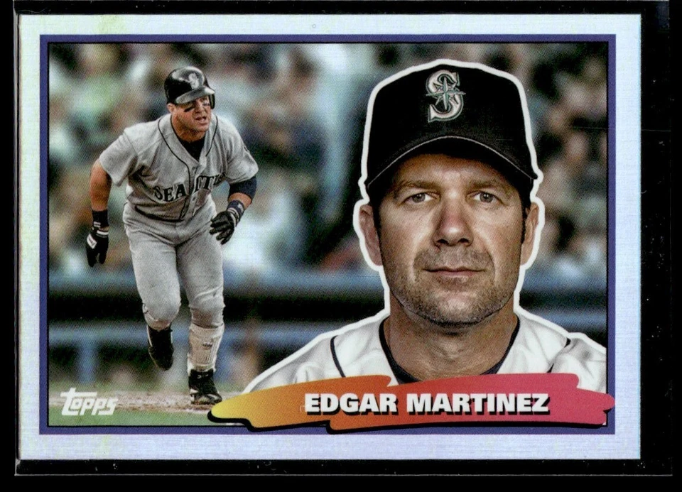 2022 Topps Archives Big Foil Edgar Martinez Seattle Mariners #88BF-32 - Image 1 of 2