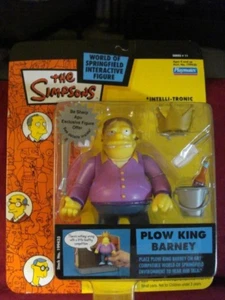 Playmates 2002 The Simpsons Figure Series 11 MOC Plow King Barney #2647 - Picture 1 of 9