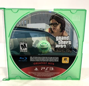 GRAND THEFT AUTO IV & EPISODES FROM LIBERTY CITY PS3 PLAYSTATION 3 GAME DISC - Picture 1 of 4