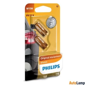 PHILIPS WY5W Vision 12V Interior y senalización Bombilla Set 12396NAB2 - Picture 1 of 1