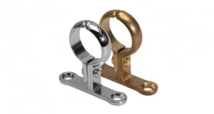 Soporte de clip/tornillo para pipa escolar de latón - 15, 22, 28, 35, 42, 54 mm - Imagen 1 de 3