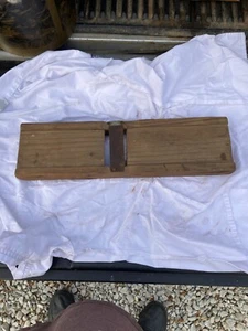 Antique Primitive Cabbage Kraut Slaw blade Cutter Wooden Slicer Shredder Barn - Imagen 1 de 8