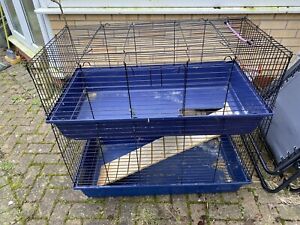 Indoor Rabbit Guinea Pig Type, Two Tier Cage Hutch