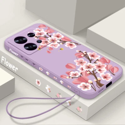 For Xiaomi Redmi Note 14 13 12 11 Pro 14T Pro Soft Flower Shockproof Case Cover - Image 1 of 4