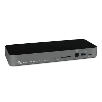 OWC 14-Port Thunderbolt 3 Dock with Cable - Space Gray - EU 2 Pin Plug Type F - Image 1 of 4