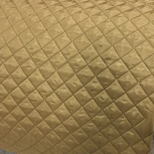 QUILTED FABRIC VISCOSE Lining 35MMBox design Dress Upholstery Soft Acetate 150CM - Picture 1 of 12