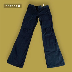 NWT Faded Glory Girls 10 Black Bootcut Chino Pant Adjustable Waist Pockets - Picture 1 of 7