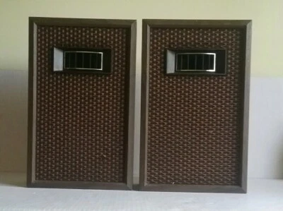 Par de sistemas de altavoces de madera de 2 vías JVC Nivico vintage con difusor de cuerno RSS-962  Foto 1 de 4