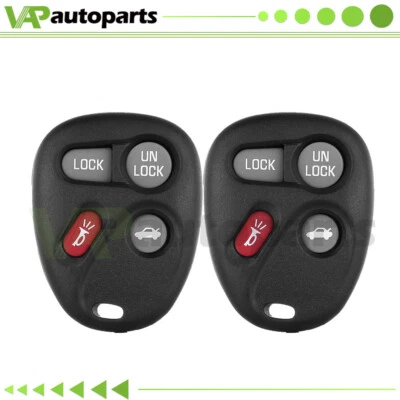 2 para 2001 2002 2003 2004 2005 Pontiac Grand Am Control Remoto Coche Llavero Carcasa Cubierta Foto 1 de 4